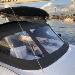 Oyster 495 Standard Sprayhood by Dolphin Sails