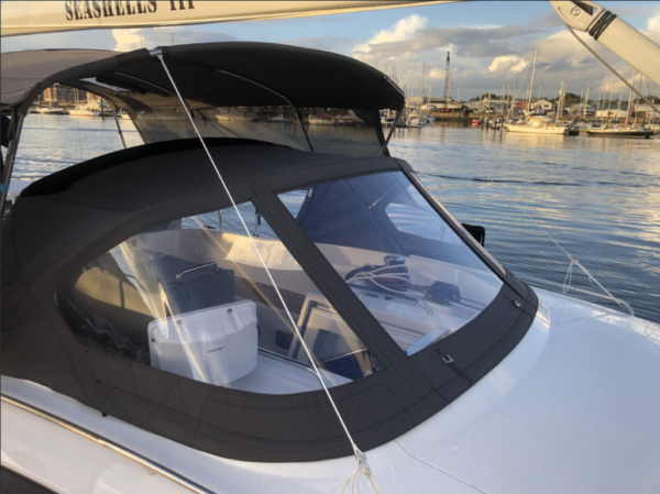 Oyster 495 Standard Sprayhood by Dolphin Sails