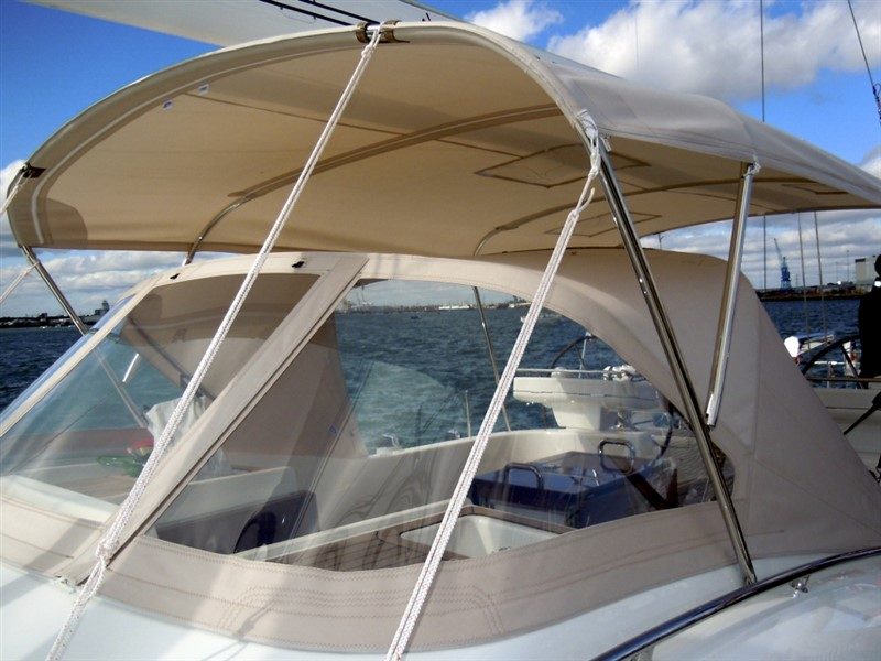 Dolphin Sails - Bimini for Oyster Yachts