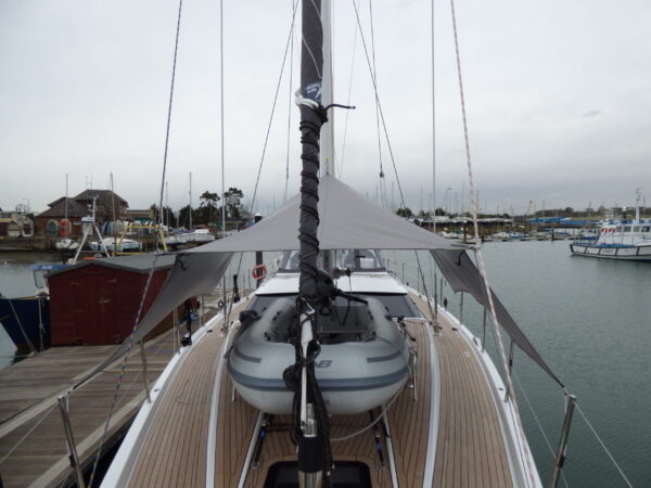 Oyster 495 Mesh Side for Foredeck Awning - Image 3