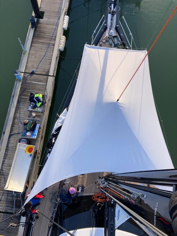 Oyster 495 Foredeck Awning (With Carbon Strut)