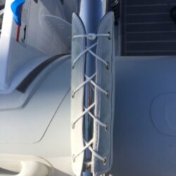 Davit pads for Oyster 495 by Dolphin Sails
