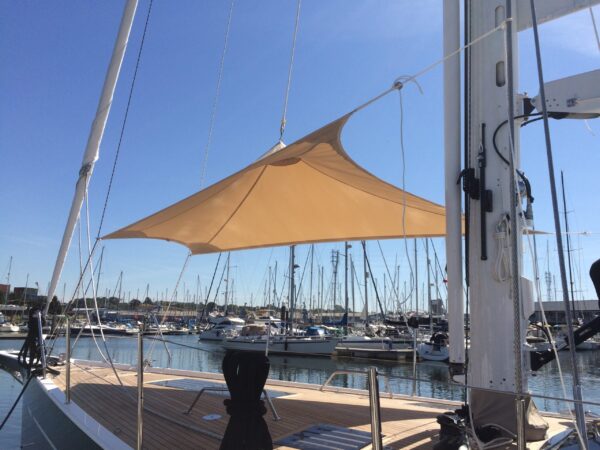 Oyster 495 Foredeck Awning (without Carbon strut)