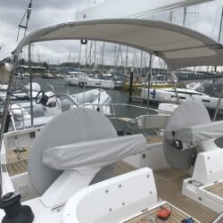 Oyster 495 Helm Bimini