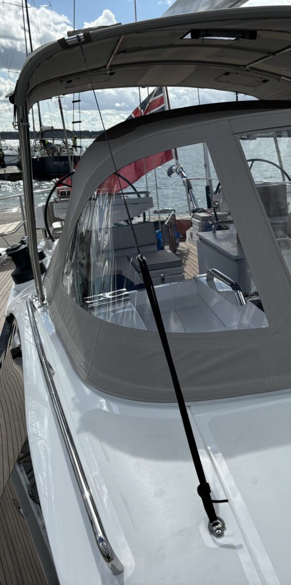 Oyster 495 Fixed Dyneema Strops & 1 Bimini Tensioner - Image 2