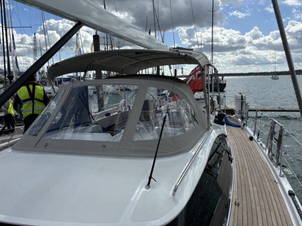 Oyster 495 Fixed Dyneema Strops & 1 Bimini Tensioner - Image 5