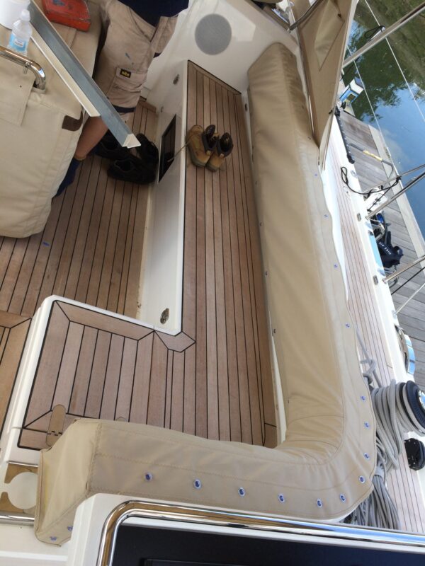 Oyster 495 Crew Seat Covers (Helm/Cockpit/Pushpit) - Image 4