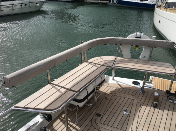 Oyster 495 Crew Seat Covers (Helm/Cockpit/Pushpit) - Image 3
