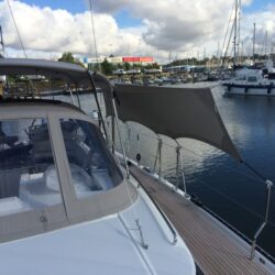 Oyster 495 Bimini Zip On 'Walk Under' Sides (Pair)