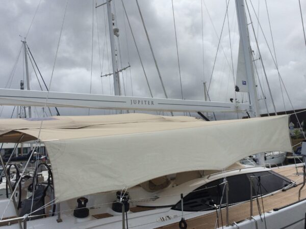 Oyster 495 Bimini Zip On 'Walk Under' Sides (Pair) - Image 2