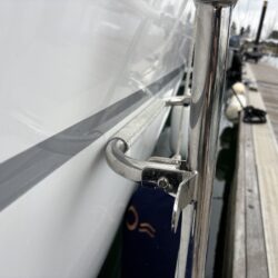 Dolphin Sails boarding ladder for Oyster Yacht
