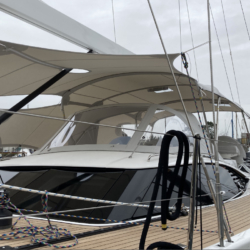 Oyster 495 Coach House Awning by Dolphin Sails