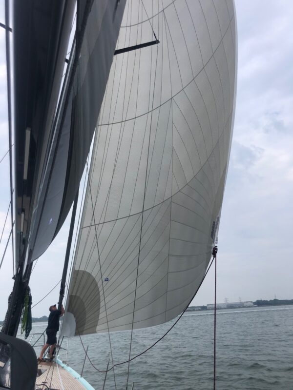 Dolphin Sails Code 0 for Oyster 495 Yachts