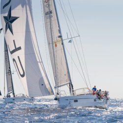 Oyster 495 with Dolphin Sails Asymmetric Sails