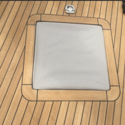 Elasticated Hatch Cover for Oyster Yachts bu Dolphin Sails
