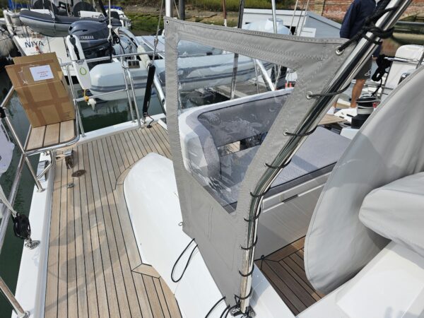 Helm Dodgers for Oyster by Dolphin Sails