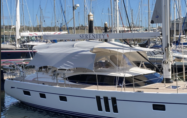 Covers for Oyster 745 by Dolphin Sails