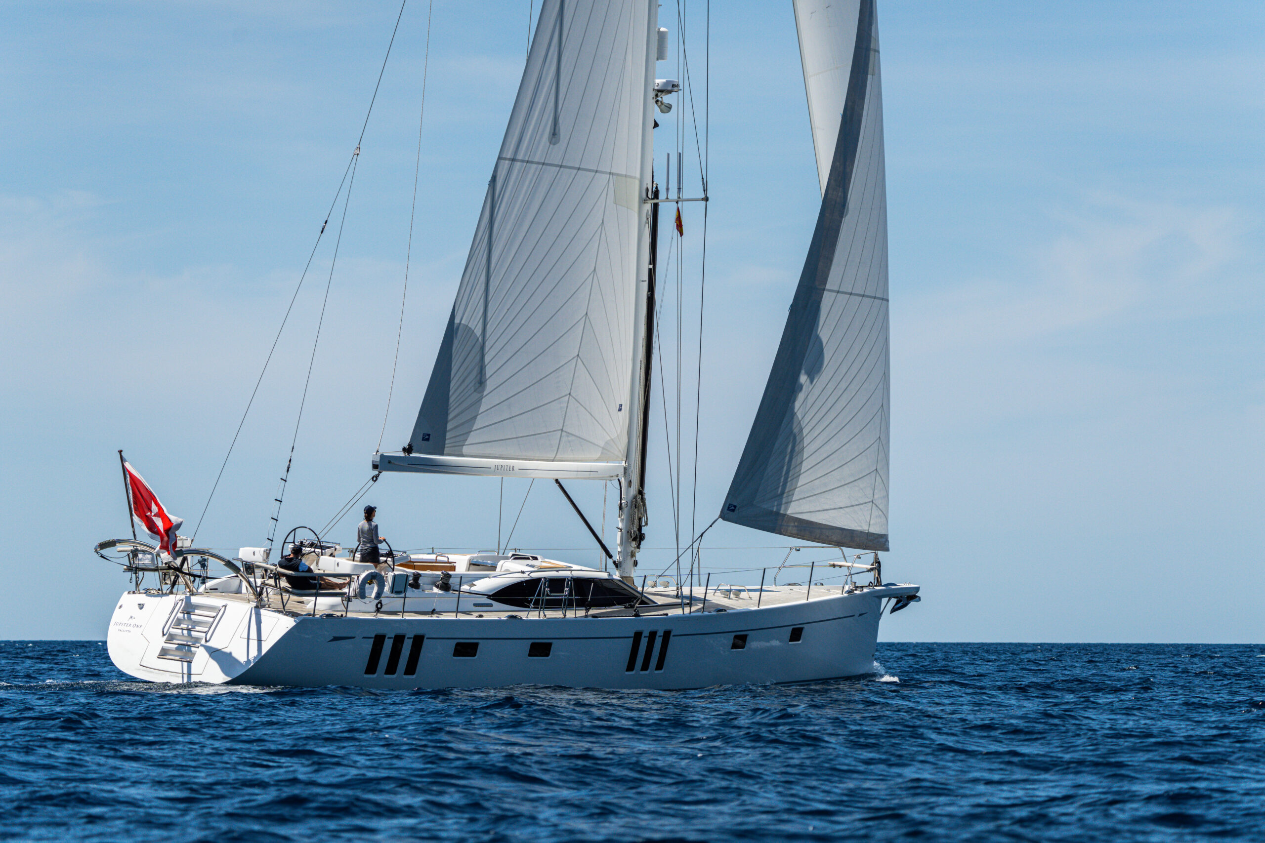 Oyster 595 “Jupiter” Palma, Mallorca, Spain. Photo: Brian Carlin/Oyster Yachts
